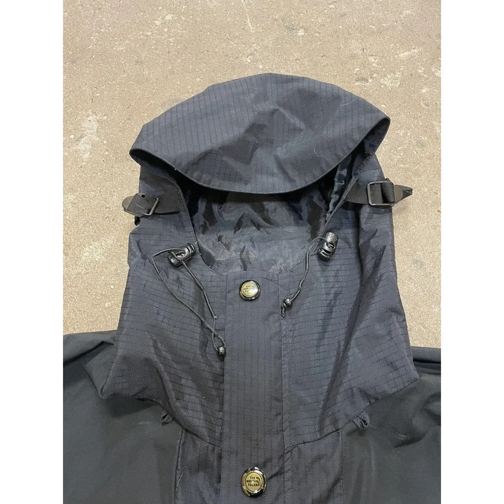 The North Face Jacket Mens Small Black GORE-TEX Mountain Hooded Waterproof Shell